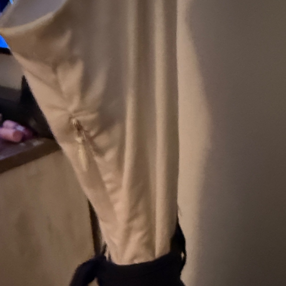 Tahari White and Black Midi Dress - Picture 5 of 6